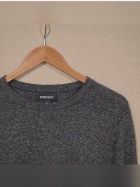 Bonobos Linen & Cotton Blend Slim Fit Crewneck Sweater M